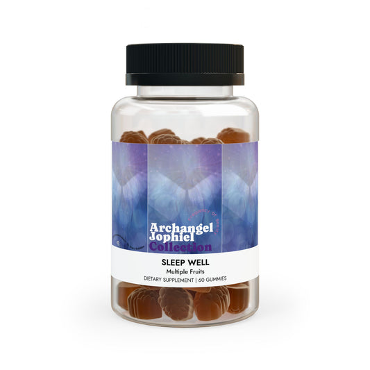 Get Your Beauty Sleep- Sleep Well Gummies (60 Gummies), light encoded with energies of Beauty from Archangel Jophiel, only available in USA , contains frequency
