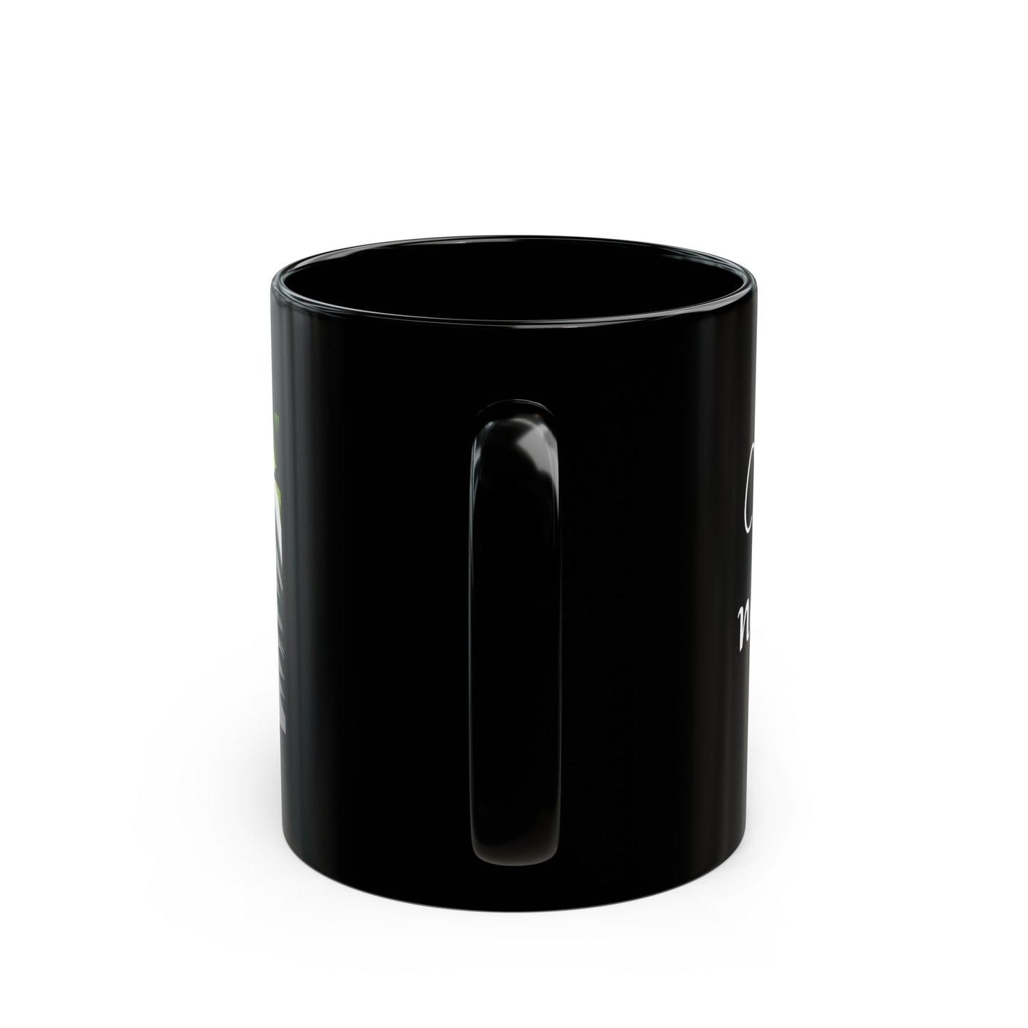 Chase goals not people Black Coffee Mug, 11oz, bold, heart, gift for him, her