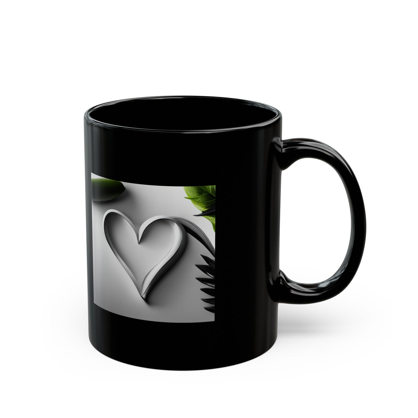 Chase goals not people Black Coffee Mug, 11oz, bold, heart, gift for him, her