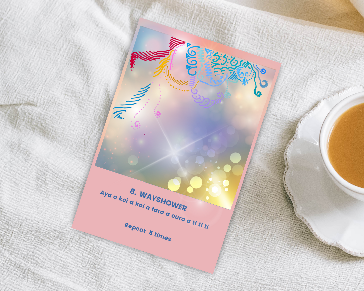 Digital Download, Printable Pathways of Light Card Deck, first 12 cards in the deck