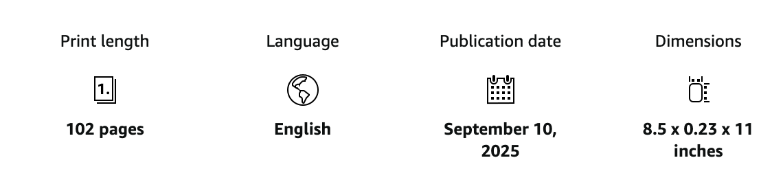 Paperback Light encoded financial freedom Journal, written light langugae, light encoded journal, 102 pages