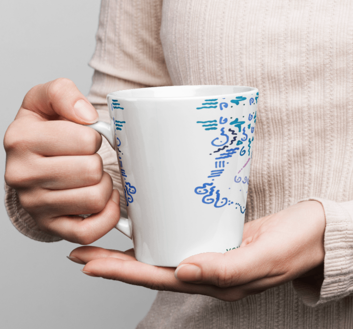 Your personal soul code or antidote in light language on your mug