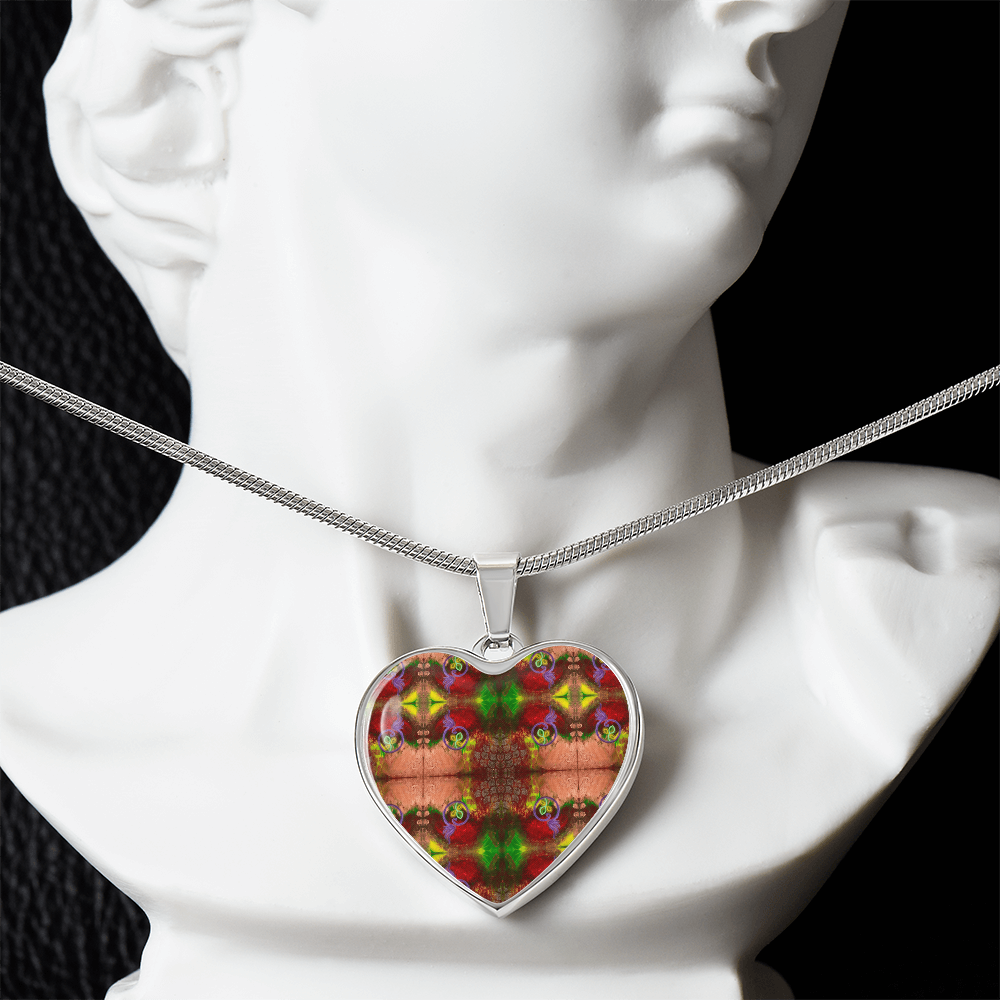 Divine Masculine Twinflame Committment Seal Necklace to offer to Divine Feminine counterpart: Kaleidoscope version 2