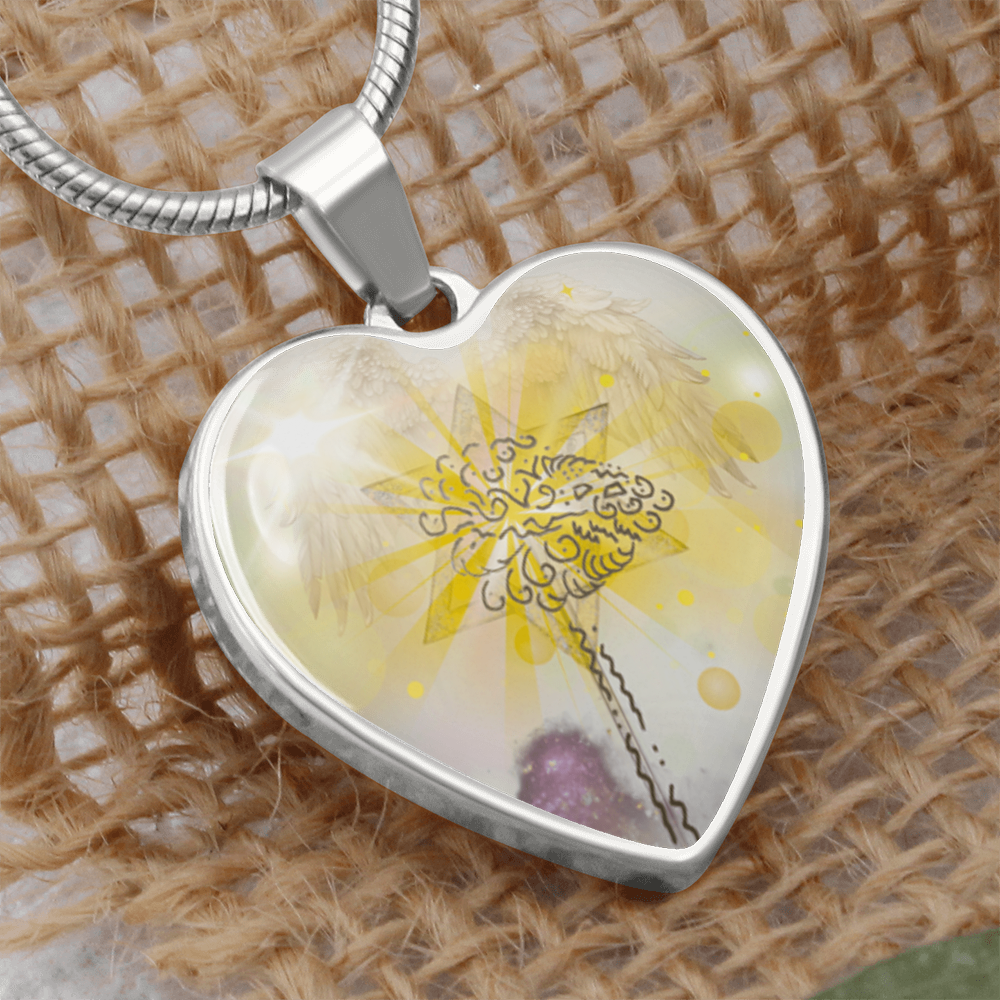 Financial Freedom, rewrite debt, abundance, clear contracts, light encoded necklace, Magic Wand written light language symbol, activated