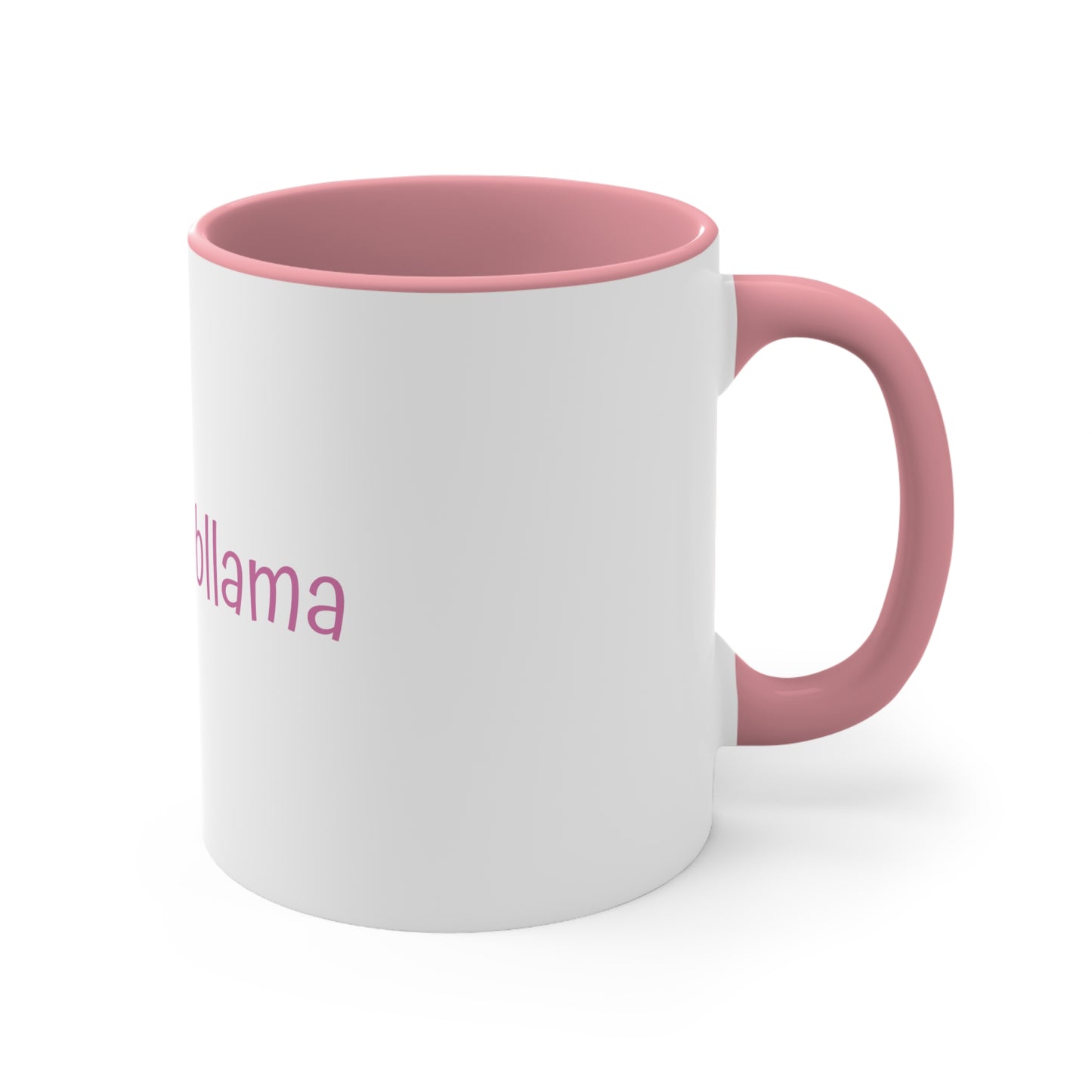 No Probllama Coffee Mug, 11oz, gift for llama lover, choice of colors, pink, blue, red, navy, black, his and hers, gift for everyone