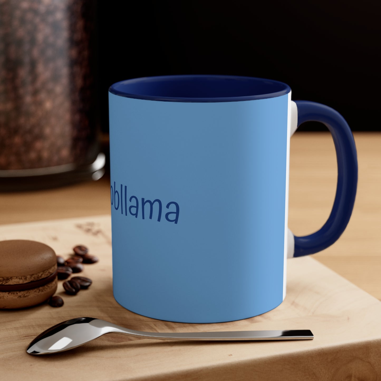 No Probllama Coffee Mug, 11oz, gift for llama lover, choice of colors, pink, blue, red, navy, black, his and hers, gift for everyone