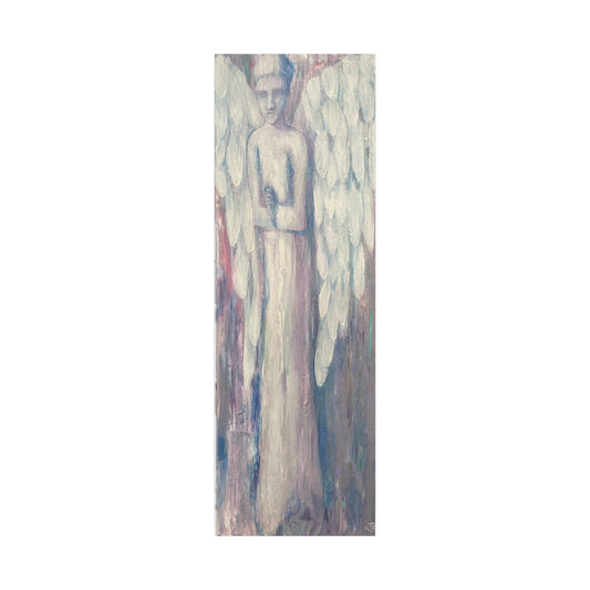 Archangel Sandalphon Stretched Canvas Art, Wall Decor, Home Decor, Unique Gift, Spiritual Art, Angel Decor, Ethereal Artwork