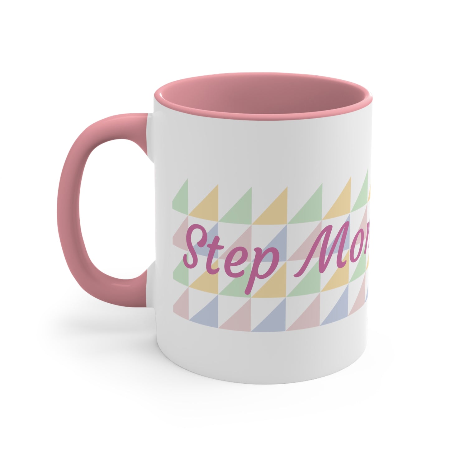 Step Mom Coffee Mug, 11oz, colourful, pink, mothers day, gift, present, mom