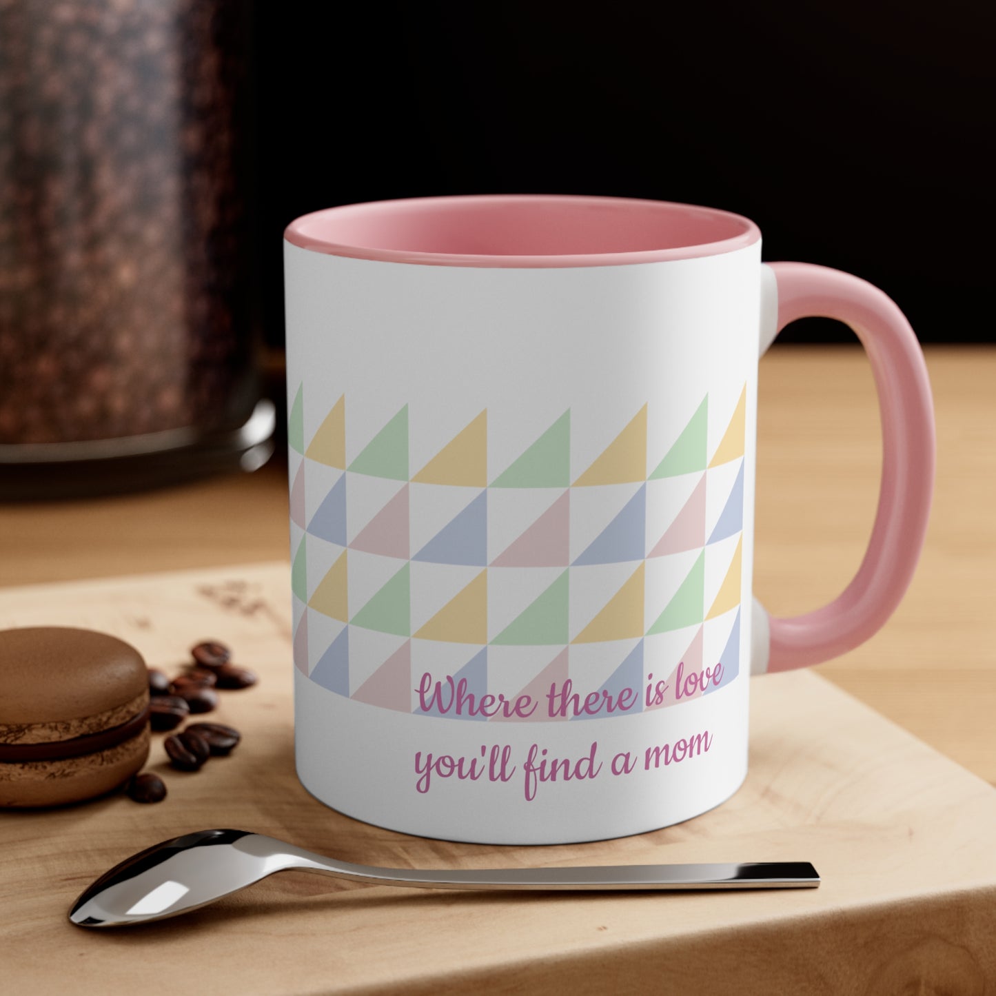 Step Mom Coffee Mug, 11oz, colourful, pink, mothers day, gift, present, mom