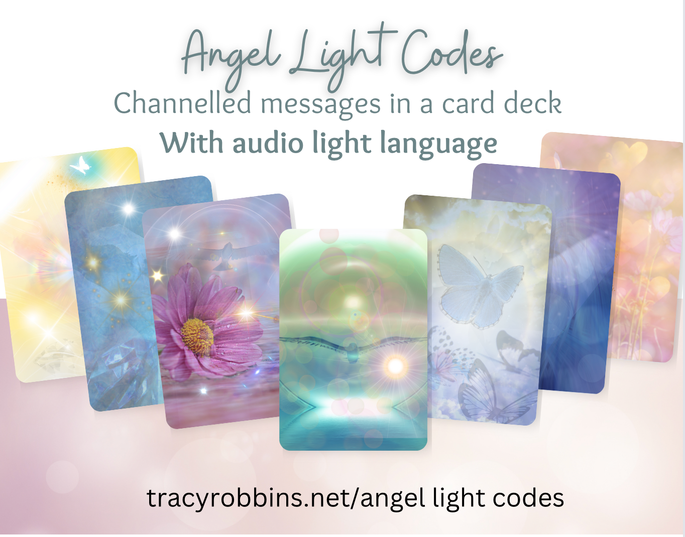 Angel Light Codes Oracle Deck - Healing & Ascension Cards with Light Language Audio