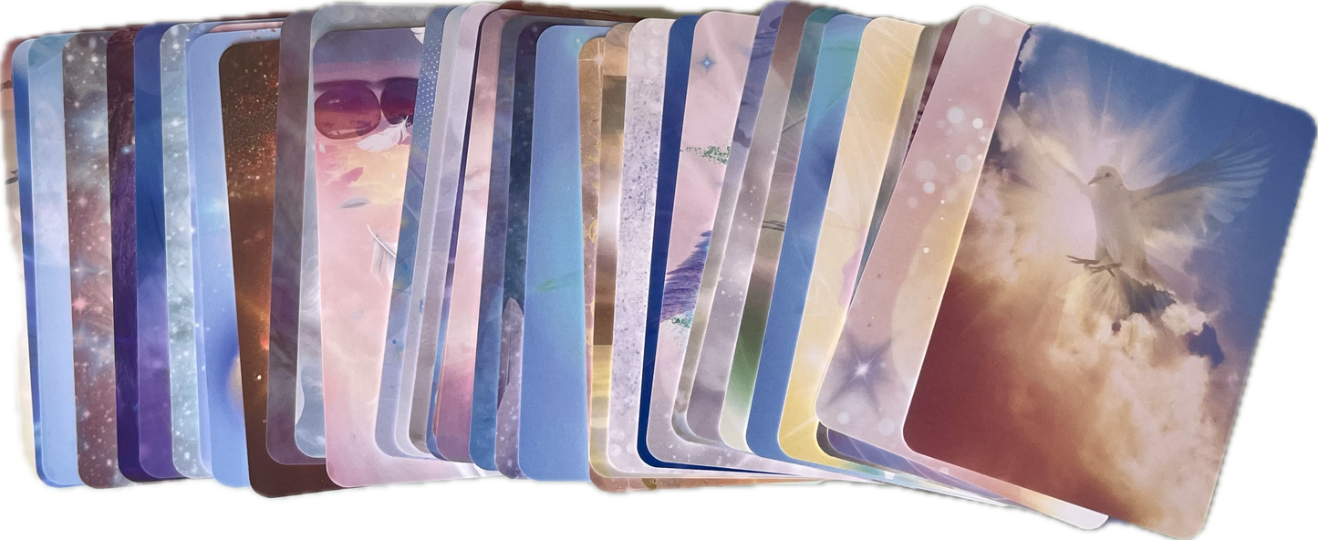 Angel Light Codes Oracle Deck - Healing & Ascension Cards with Light Language Audio