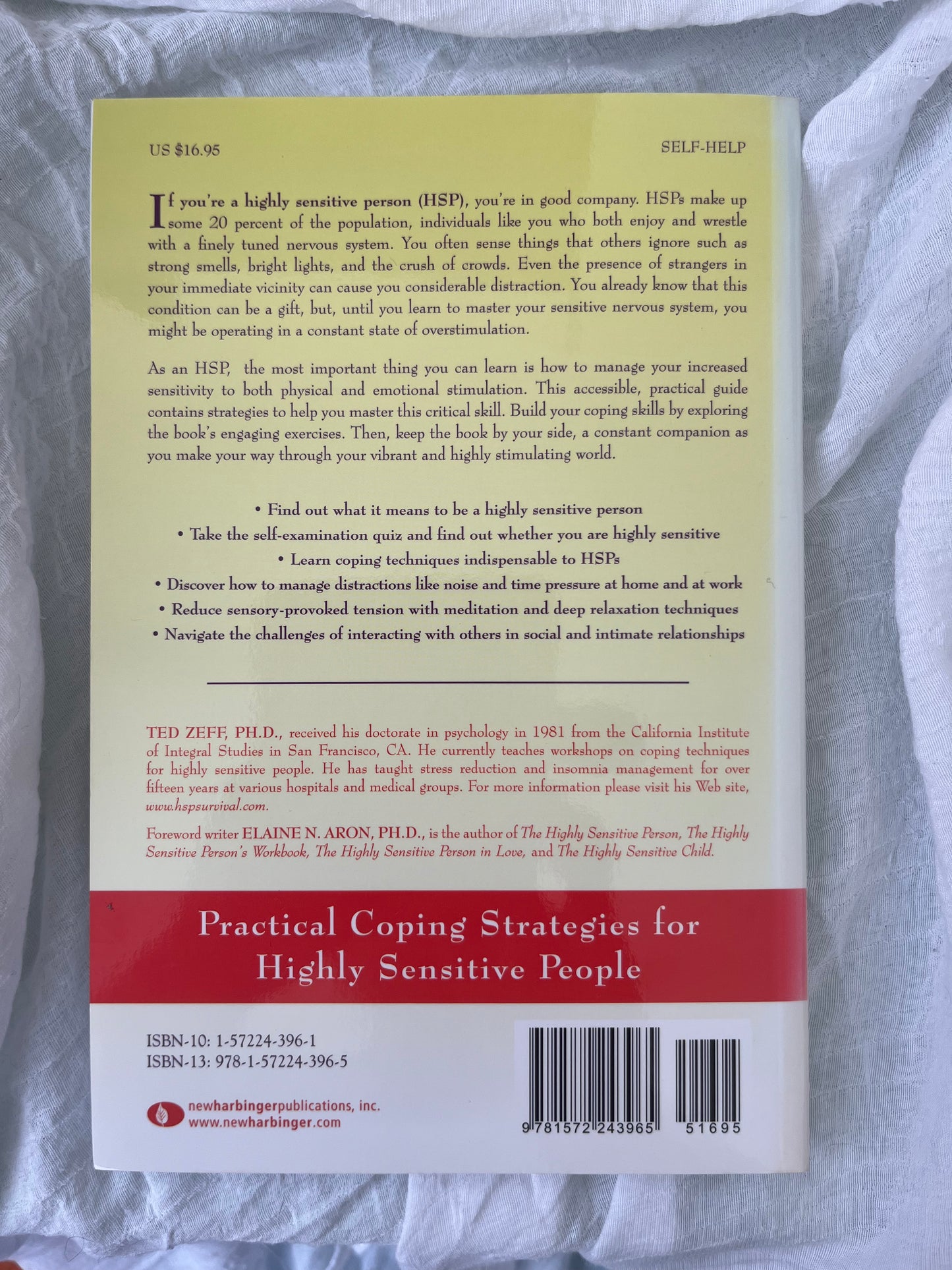 The Highly Sensitive Person's Survival Guide,