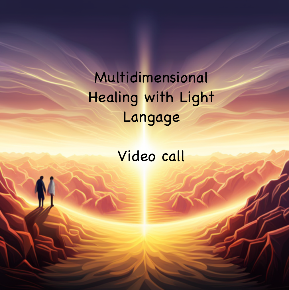 Multidimensional Channelled Healing Session via video call or remote healing without call- can be recorded