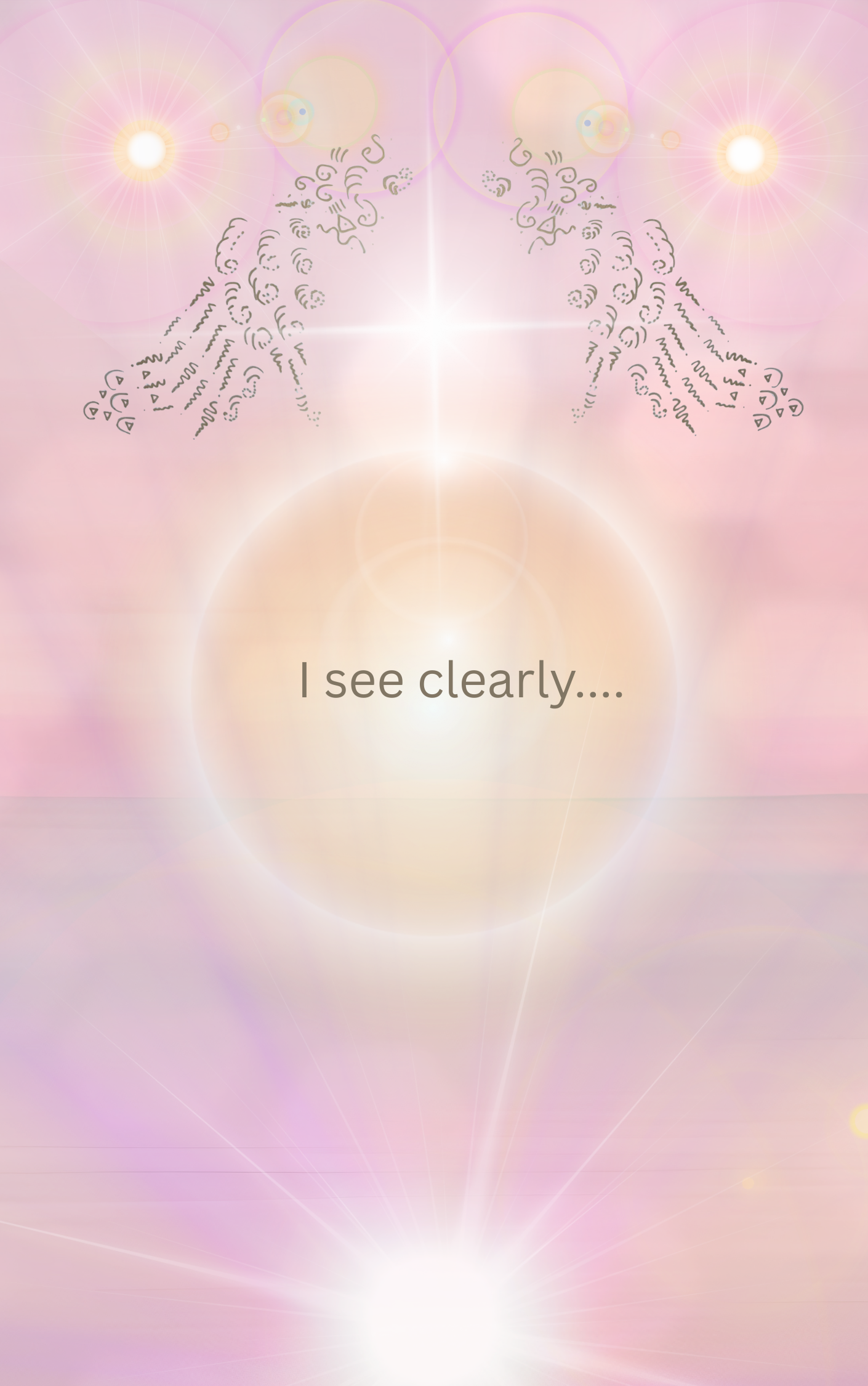 Light Language Digital Art, light language codes personal to your needs with channelled message & Mantra