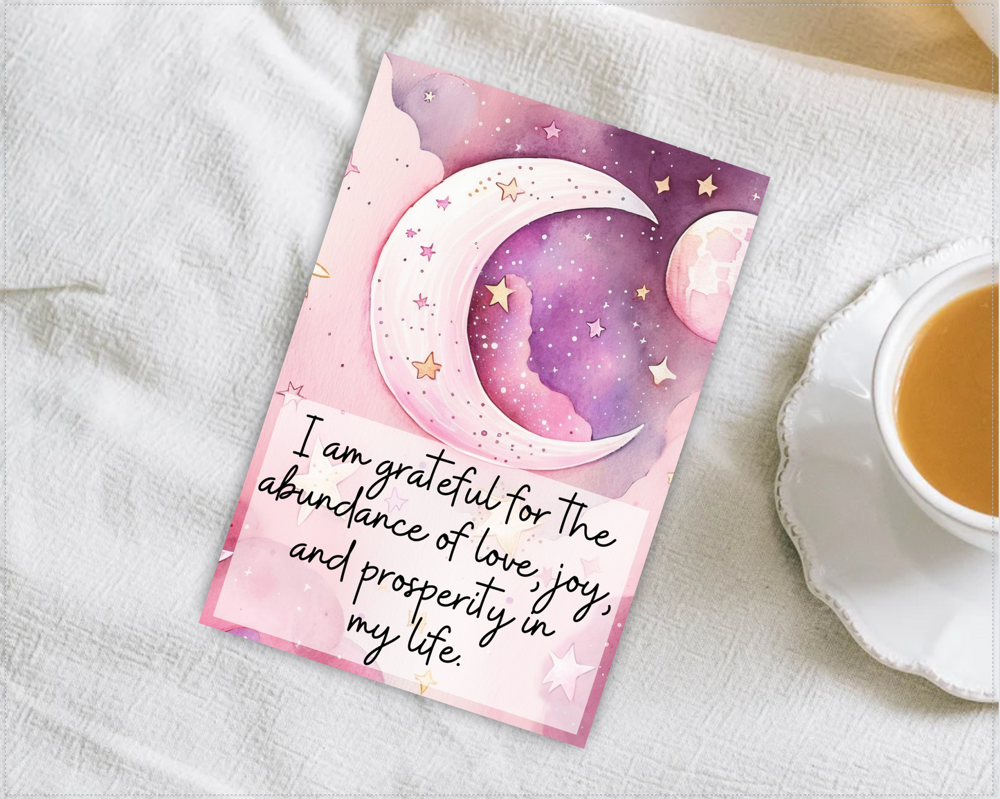 Printable Set of 30 Positivity Affirmation Card Set