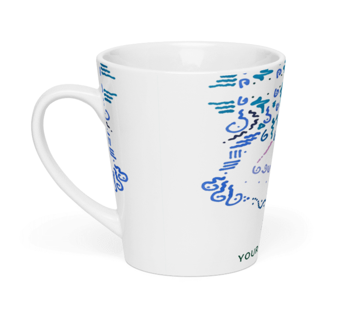 Your personal soul code or antidote in light language on your mug
