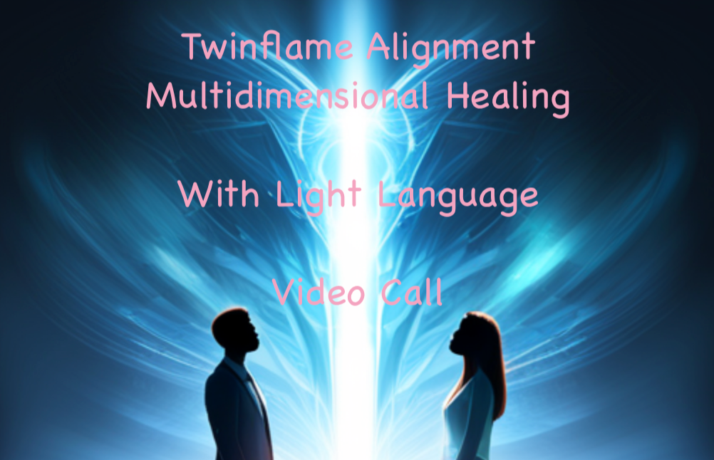 Twinflame dynamic healing/progression: Multidimensional Channelled Healing Session via video call or remote healing without call- recorded