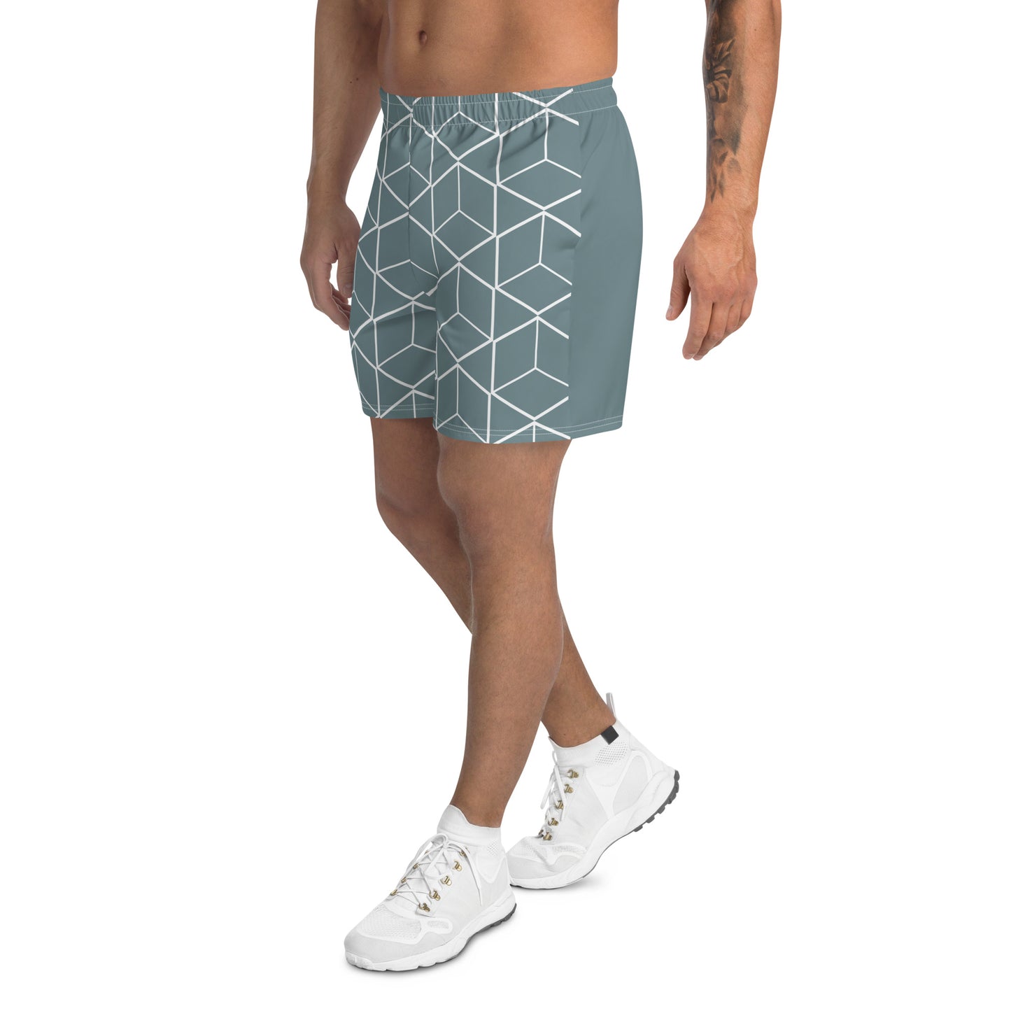 Gothic Men's Recycled Athletic Shorts, with pattern, Breathable and fast-drying material, UPF50+ protection