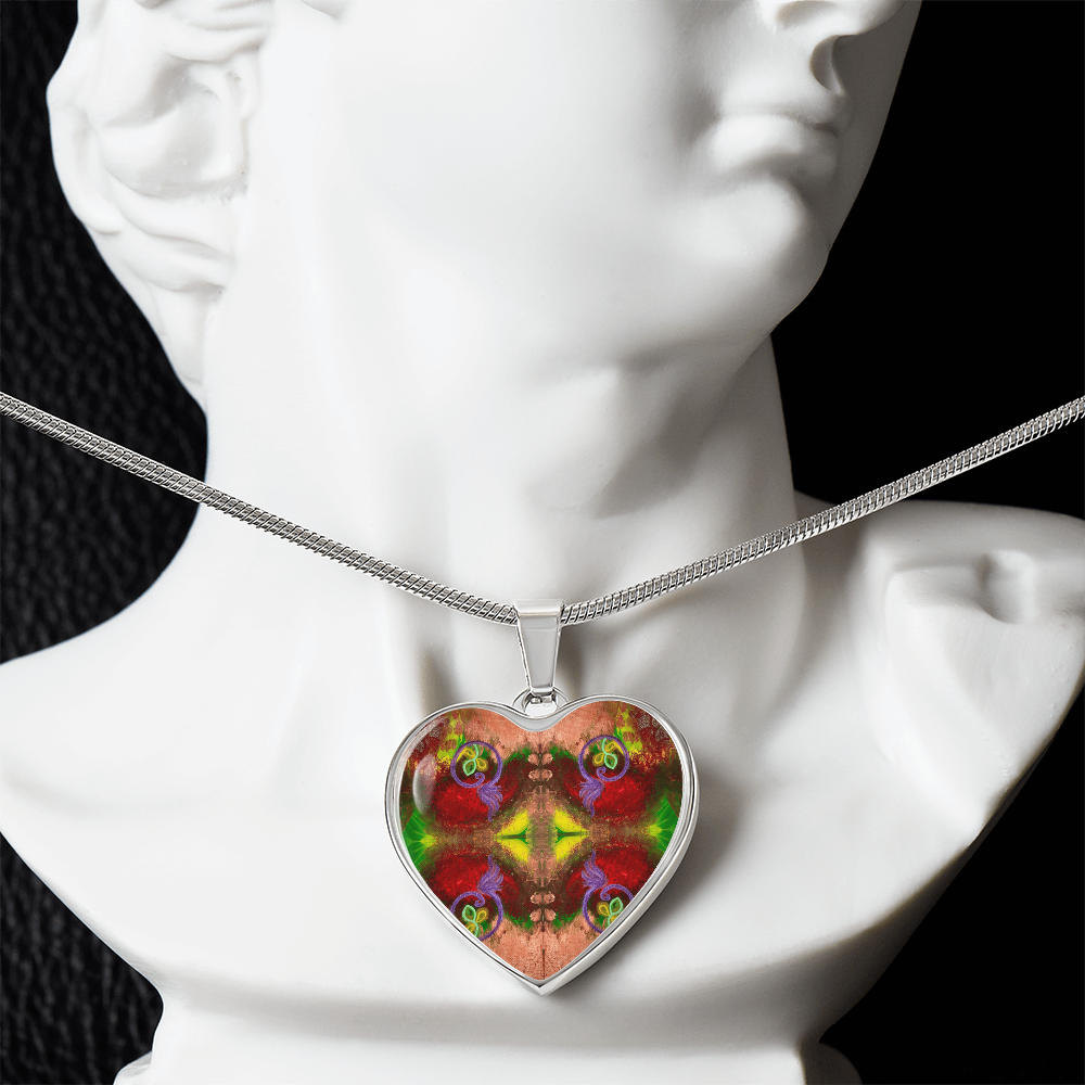 Divine Masculine Twinflame Committment Seal Necklace to offer to Divine Feminine counterpart- Kaleidoscope version 1