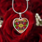 Divine Masculine Twinflame Committment Seal Necklace to offer to Divine Feminine counterpart- Kaleidoscope version 1