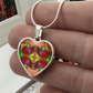 Divine Masculine Twinflame Committment Seal Necklace to offer to Divine Feminine counterpart- Kaleidoscope version 1