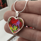 Divine Masculine Twinflame Committment Seal Necklace to offer to Divine Feminine counterpart: Light Langugae Symbol