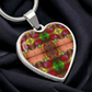 Divine Masculine Twinflame Committment Seal Necklace to offer to Divine Feminine counterpart: Kaleidoscope version 2