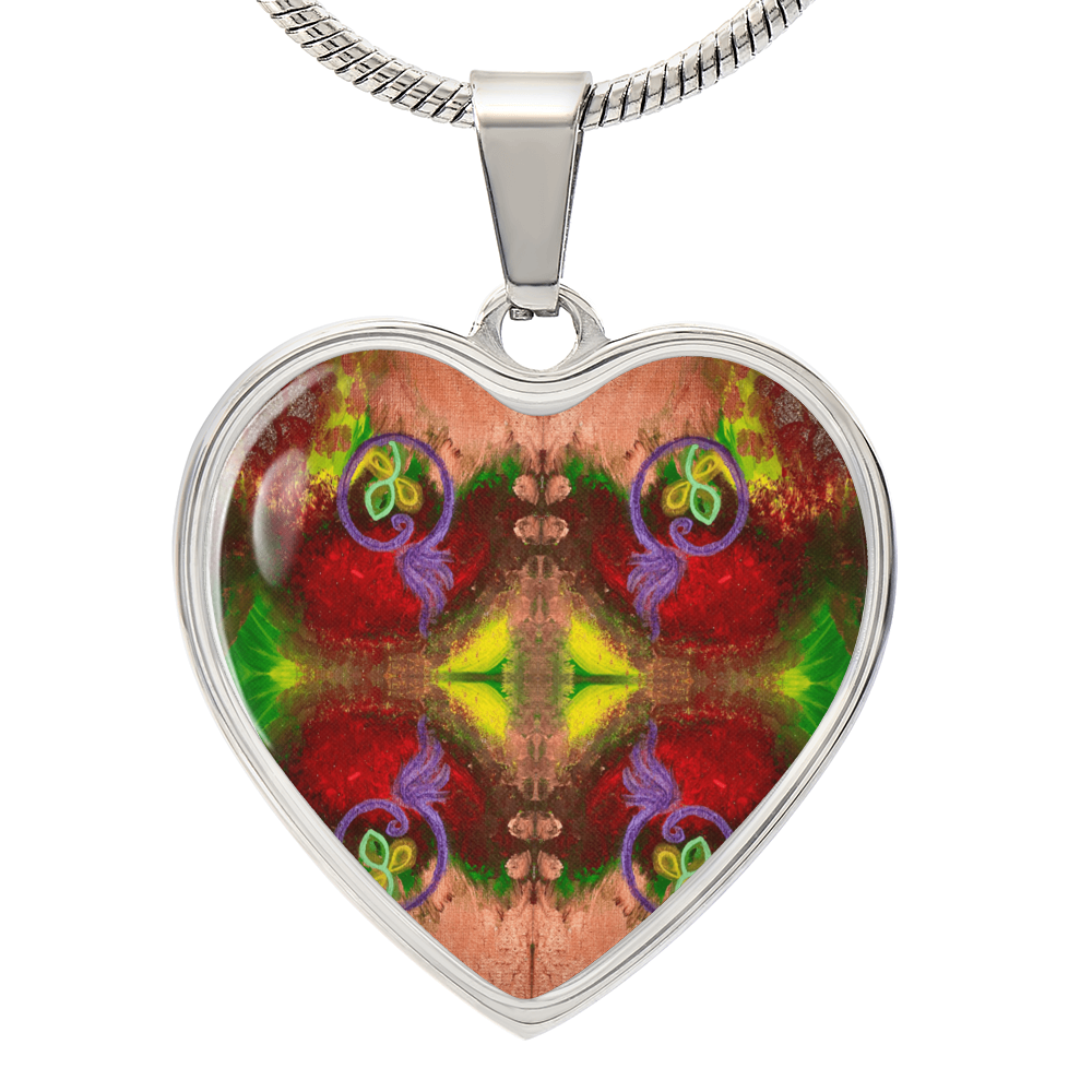 Divine Masculine Twinflame Committment Seal Necklace to offer to Divine Feminine counterpart- Kaleidoscope version 1