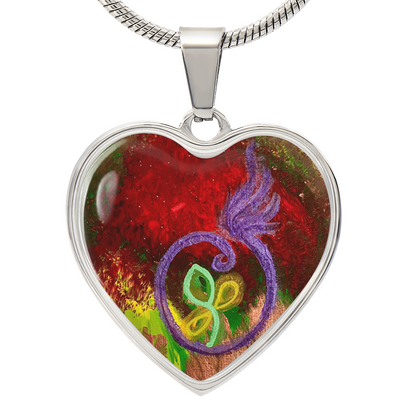 Divine Masculine Twinflame Committment Seal Necklace to offer to Divine Feminine counterpart: Light Langugae Symbol