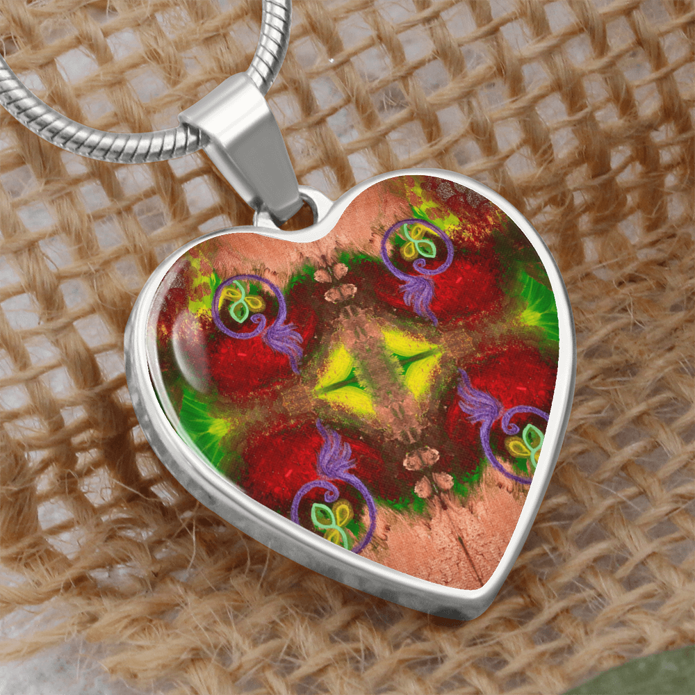 Divine Masculine Twinflame Committment Seal Necklace to offer to Divine Feminine counterpart- Kaleidoscope version 1