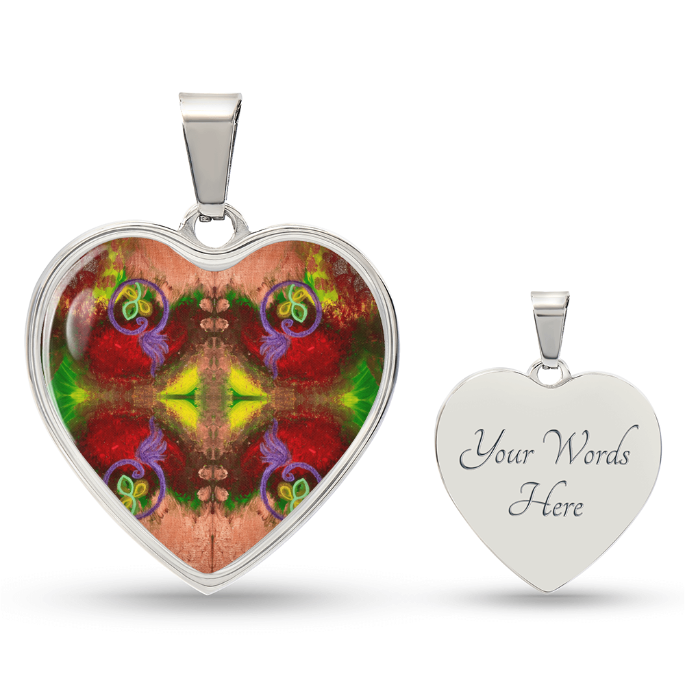 Divine Masculine Twinflame Committment Seal Necklace to offer to Divine Feminine counterpart- Kaleidoscope version 1