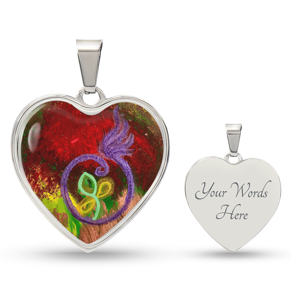 Divine Masculine Twinflame Committment Seal Necklace to offer to Divine Feminine counterpart: Light Langugae Symbol