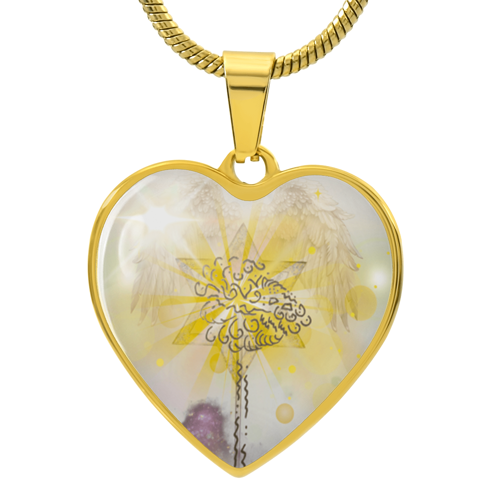 Financial Freedom, rewrite debt, abundance, clear contracts, light encoded necklace, Magic Wand written light language symbol, activated
