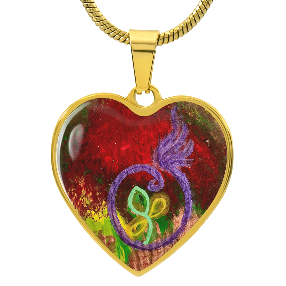 Divine Masculine Twinflame Committment Seal Necklace to offer to Divine Feminine counterpart: Light Langugae Symbol