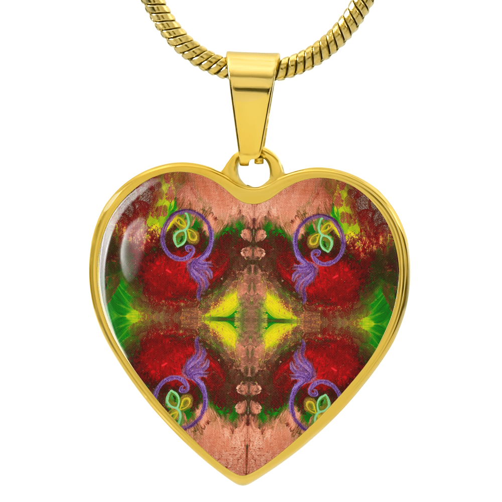 Divine Masculine Twinflame Committment Seal Necklace to offer to Divine Feminine counterpart- Kaleidoscope version 1