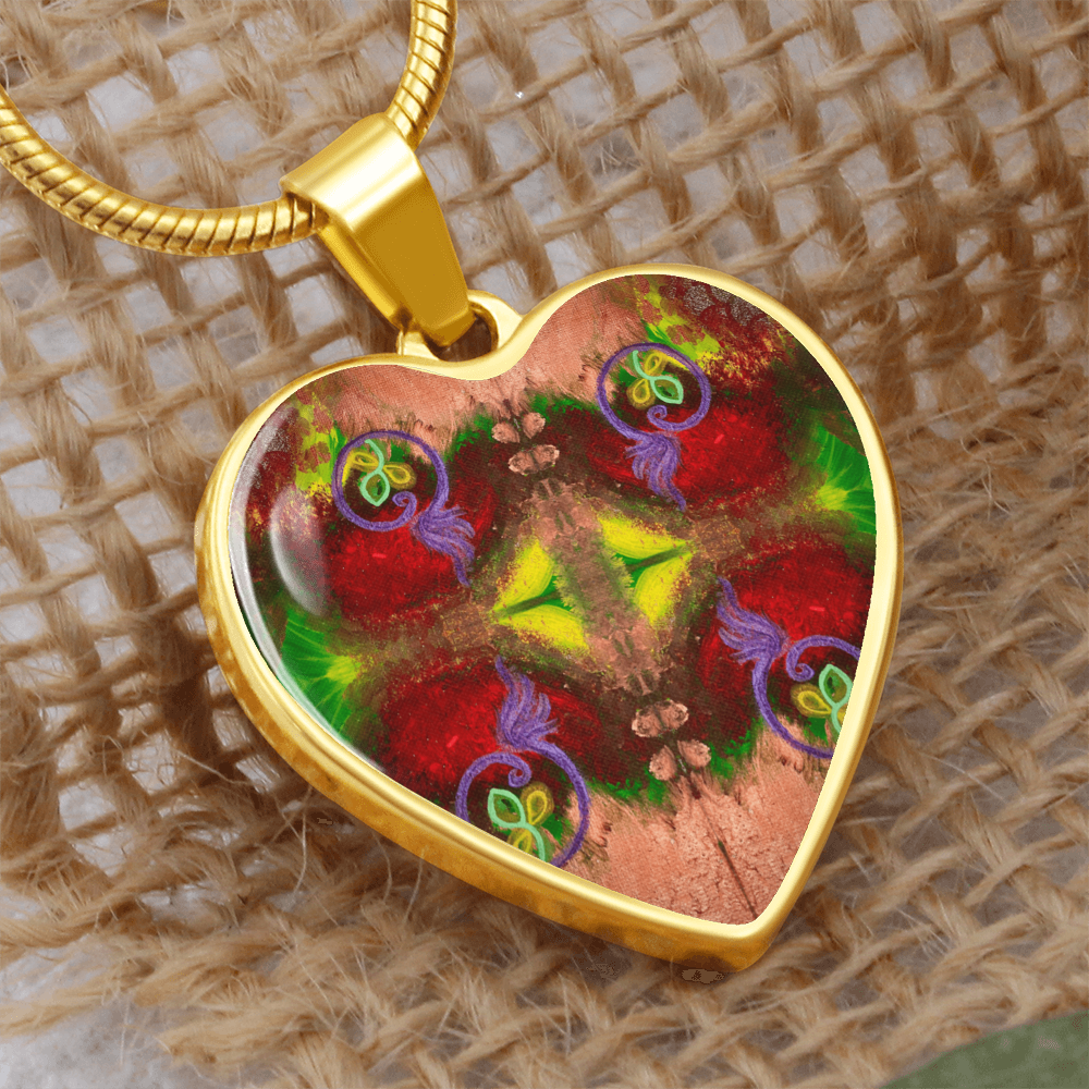 Divine Masculine Twinflame Committment Seal Necklace to offer to Divine Feminine counterpart- Kaleidoscope version 1