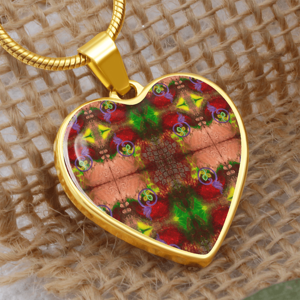 Divine Masculine Twinflame Committment Seal Necklace to offer to Divine Feminine counterpart: Kaleidoscope version 2
