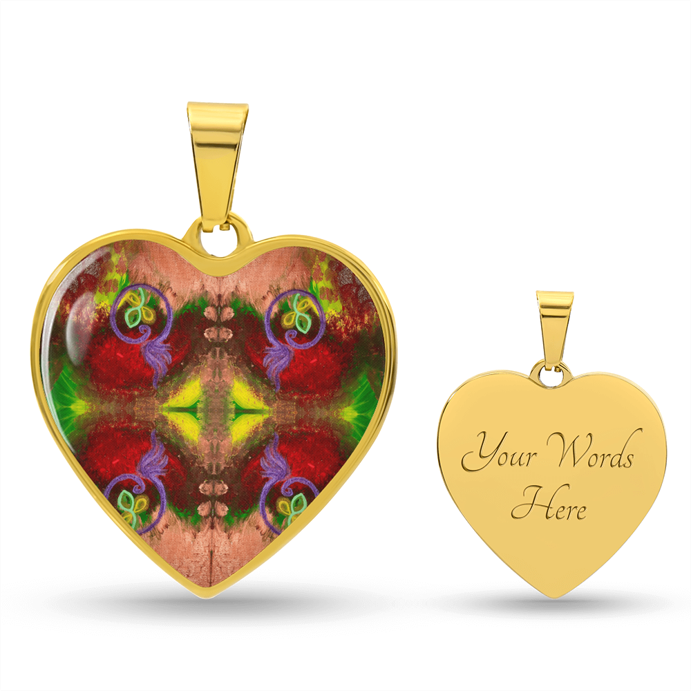 Divine Masculine Twinflame Committment Seal Necklace to offer to Divine Feminine counterpart- Kaleidoscope version 1