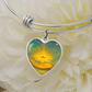 Golden Flower of Divine Conscious Expansion Bracelet, engravable, light encoded, prayers answered, angels,