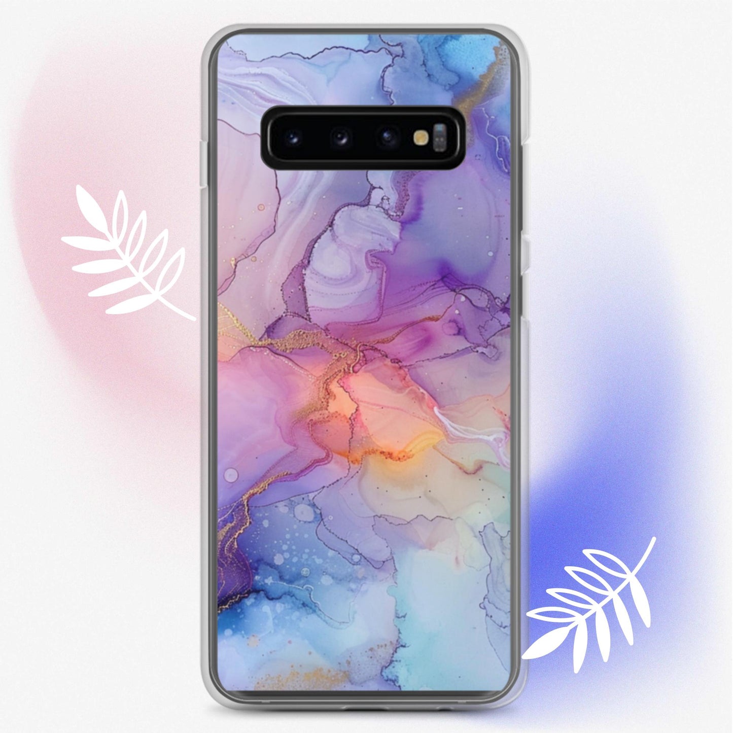 Clear Case for Samsung® multicolour, vibrant and elegant to elevate your mood every day, available for multiple sizes