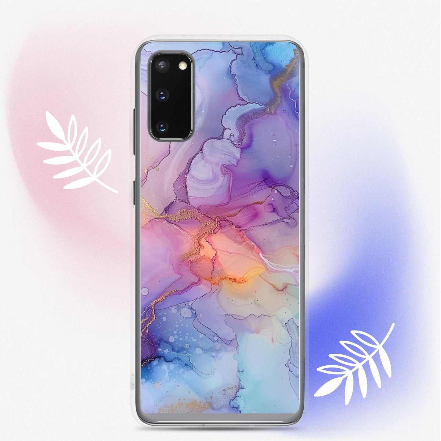 Clear Case for Samsung® multicolour, vibrant and elegant to elevate your mood every day, available for multiple sizes