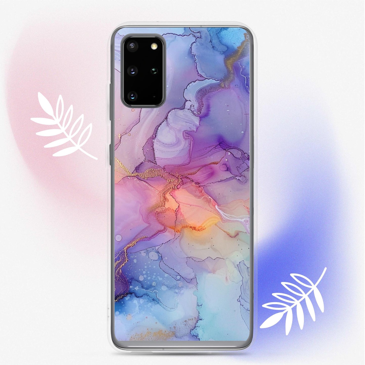 Clear Case for Samsung® multicolour, vibrant and elegant to elevate your mood every day, available for multiple sizes