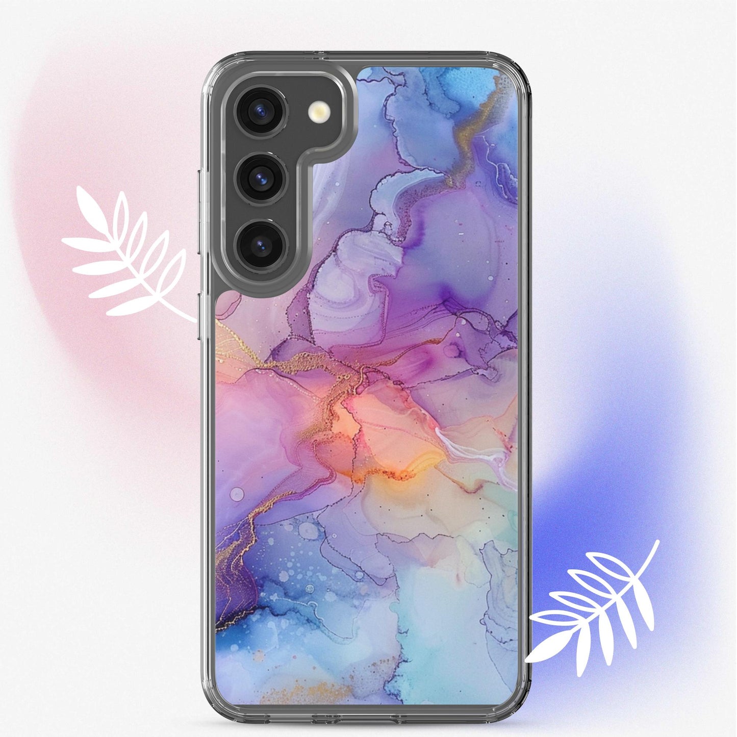 Clear Case for Samsung® multicolour, vibrant and elegant to elevate your mood every day, available for multiple sizes