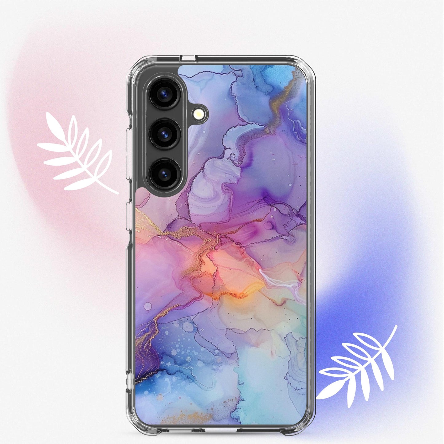 Clear Case for Samsung® multicolour, vibrant and elegant to elevate your mood every day, available for multiple sizes