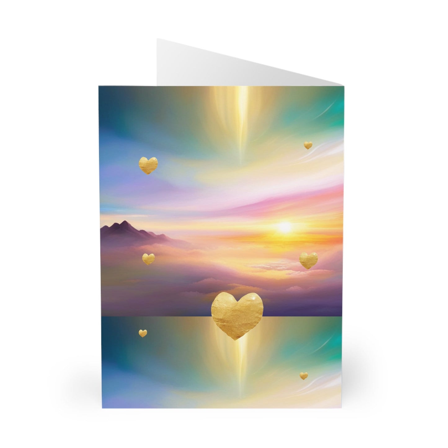 Large Love Greeting Cards (single), wife, husband, boyfriend, girlfriend, love, message to lover, blank inside, spiritual, fantasy