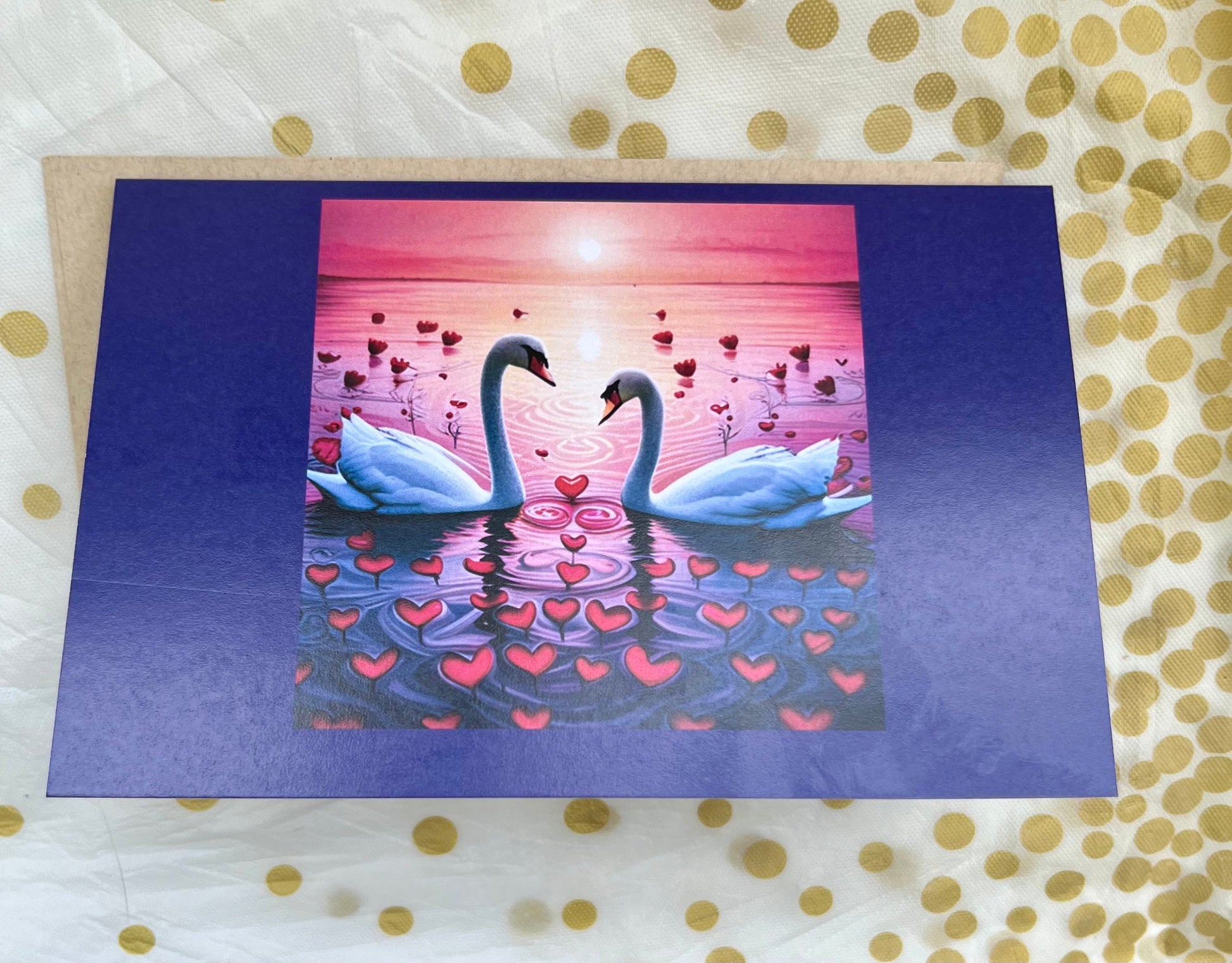 Lovers Greeting Cards (single), message to lover, blank inside, our love is destined to stand the test of time because our hearts and souls