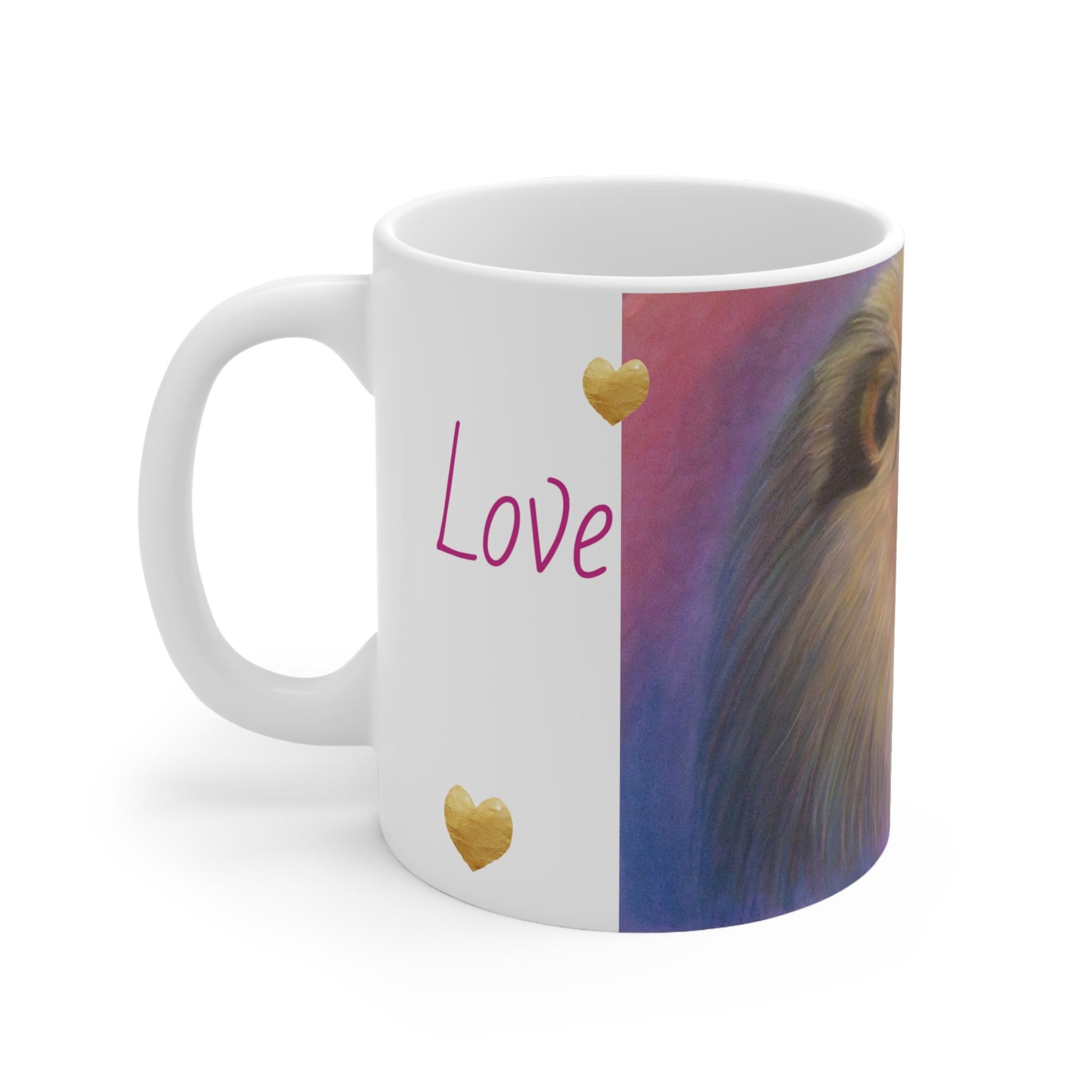 Alchemical art star lion Mug, energised with energies of soul connection, love, unity, lionsgate 888 portal, Shipped from Aus, UK, US