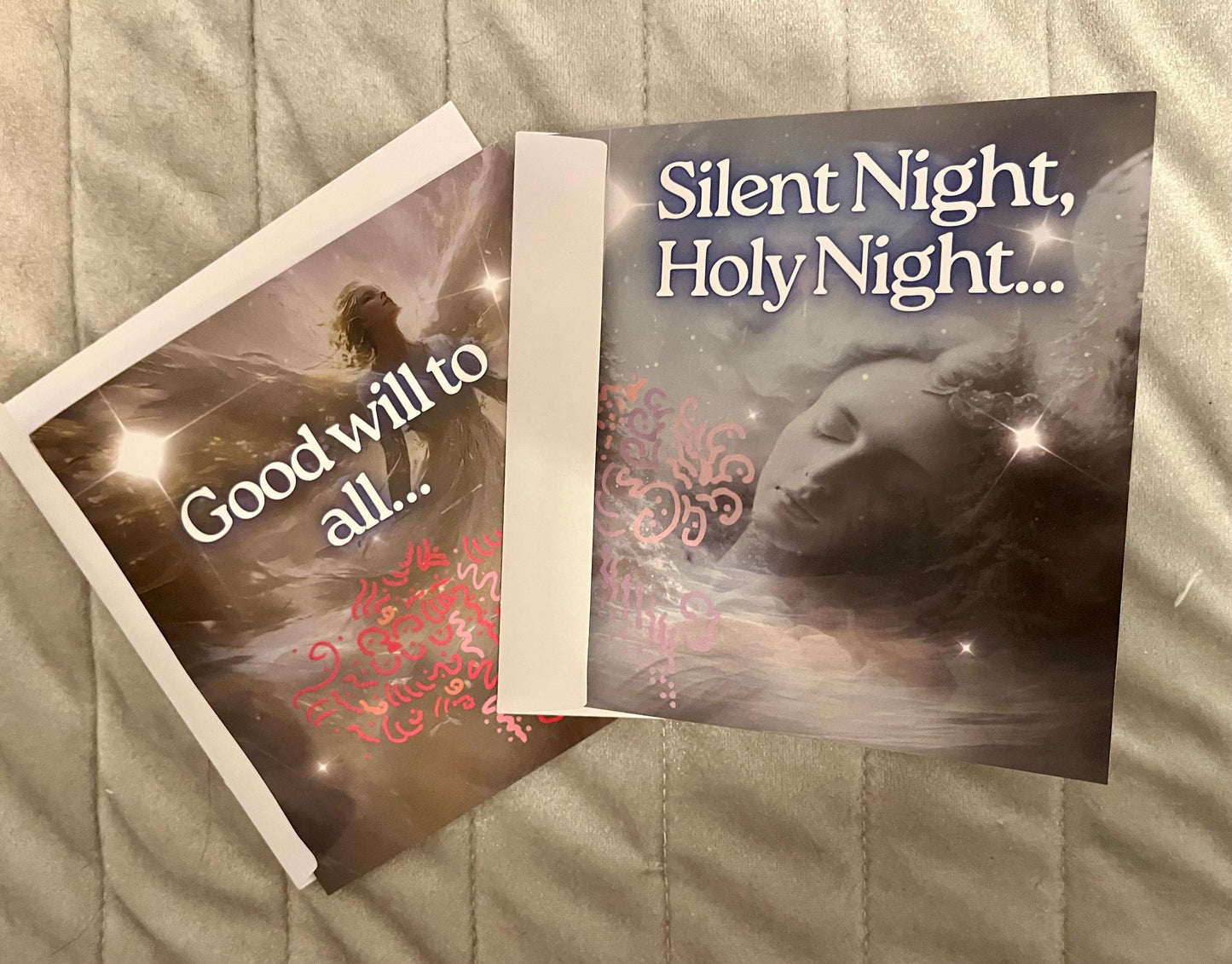 High Vibrational Christmas Card Variety Pack, Light Encoded