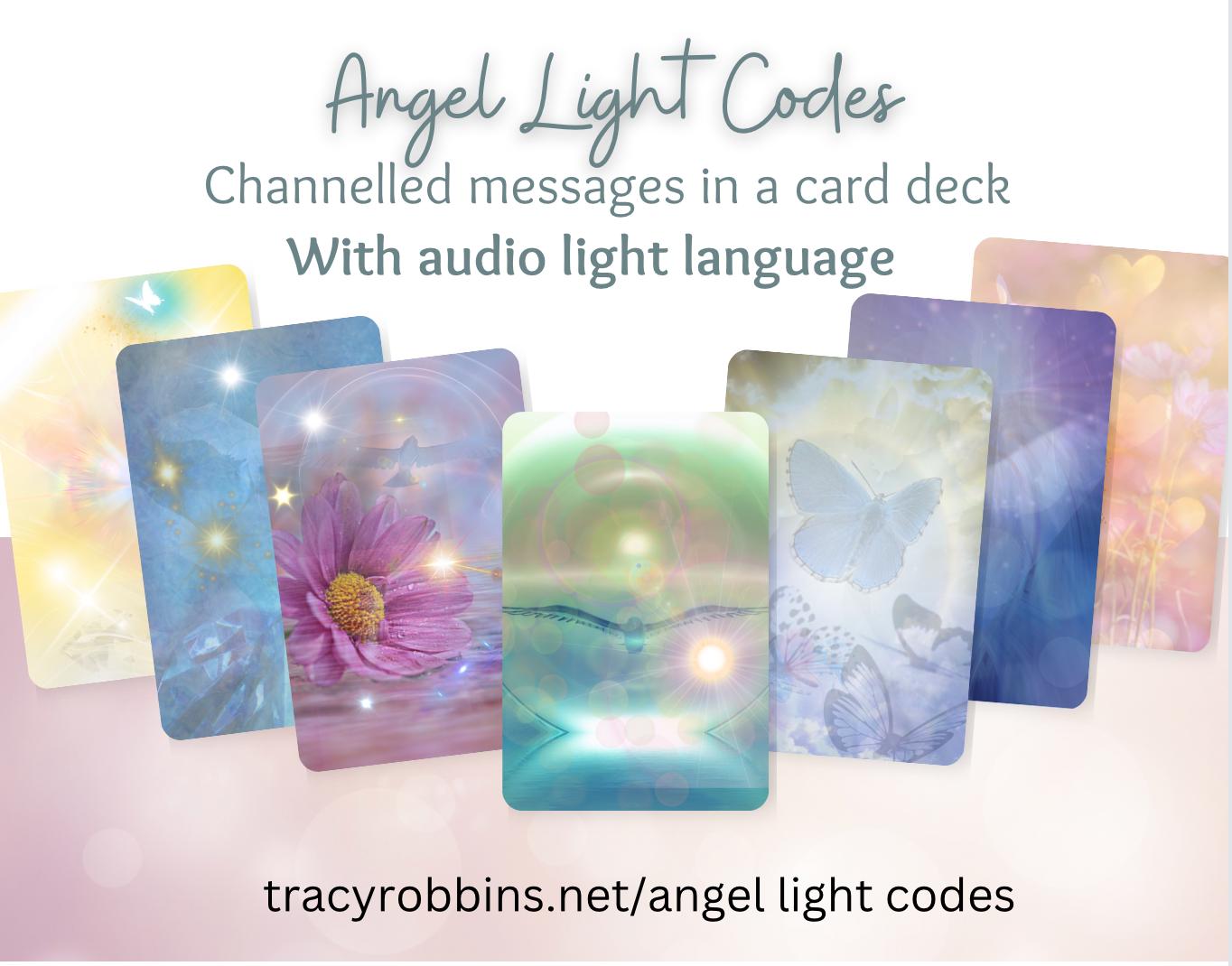Angel Light Codes Oracle Deck Bubdle with 2026 Wall Calendar- Healing & Ascension Cards with Light Language Audio (Copy)