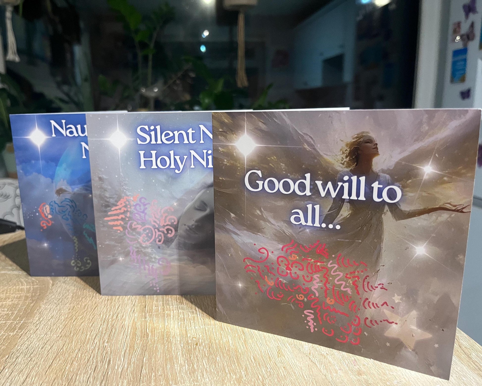 High Vibrational Christmas Card Variety Pack, Light Encoded